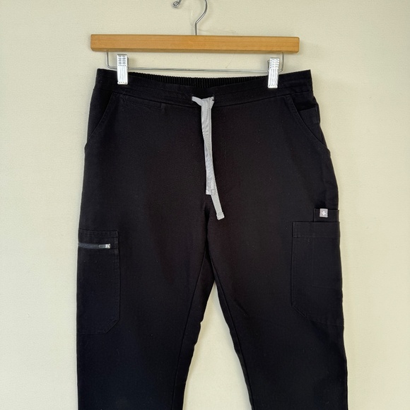 Figs Scrubs Pants Womens Technical Collection Sz Small Black Healthcare Medical - Picture 3 of 9